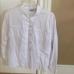 Chico’s blouse size 2 long sleeves